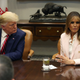 Image for article titled Yes, the President Patted His Leg for Melania to Walk to Him Like a Dog and Let’s Stop Acting Surprised